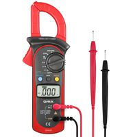 Criacr Auto-Ranging Clamp Meter, Digital Multimeter with Voltage, Amp, AC Current, Diodes and Resistance Test