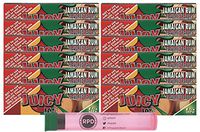 Juicy Jay's 1 1/4 Rolling Papers - Jamaican Rum Flavored - 12 Packs with RPD Kewltube
