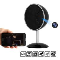 Hidden Camera Speakers - Spy Camera 170 Degree 1080P WiFi HD Night Vision Mini Camera Video Recorder Wireless Nanny Cam