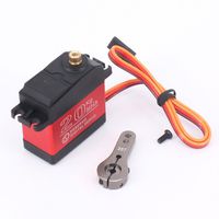 ZOSKAY 1X DS3218 Update servo 20KG Full Metal Gear Digital servo Baja servo Waterproof servo for Baja Cars(Control Angle 180)