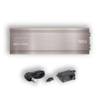 CT Sounds Monoblock Car Audio Amplifier, 7300 Watts Power Capacity, Bass Boost Frequency, Mosfet Power Supply with Remote Bass Knob - Team7000 1.D