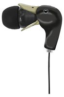 Duck Dynasty Moulded Earbuds with Mic, Black (11333)