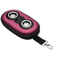 iLuv SmashBox (iSP110) Portable Amplified Stereo Speaker Case - Pink