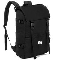 KINGSLONG Laptop Outdoor Backpack 15.6 Inch Top-Flap Men Rucksack for Travel, Hiking, Camping