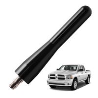 JAPower Replacement Antenna Compatible with Dodge RAM 1500 2012-2018 | 3.2 inches-Black