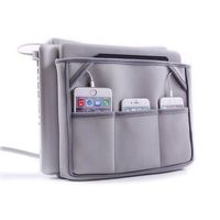Great Useful Stuff G.U.S. Bedside Charging Caddy Organizer and Butler for Laptops, Readers, Phones, and Books and T.V. Remotes