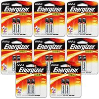 16 Count Energizer Max AAA Batteries - 8 Pack of 2 AAA2 Total of 16 Batteries, The Perfect Choice of Power for All AAA Battery Operated Devices
