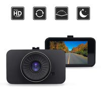 Dash Camera, AMCSXH HD Full 1296P 170 Degree 3'' IPS Screen Dashboard Camera Recorder, with WDR,G- Sensor, Motion Detection, Parking Monitoring, Loop Recording.