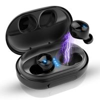 Wireless Earbuds, Bluetooth 5.0 Headphones IPX8 Waterproof Earbuds, 120 Playtime, in Ear Headphones with Microphone, Deep Bass 3D Stereo Sound, Noise Canceling, Sports, Work Out, Easy Pairing