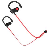 ButBuds Bluetooth Headphones Waterproof IPX4, Wireless Earbuds Sport, Richer Bass HiFi Stereo In-Ear Earphones w/ Mic, Case, 7-9 Hrs for Running Workout Noise Cancelling Headsets (Black Only)