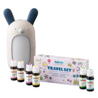 Plant Therapy Travel KidSafe Set with Forest Friends Diffuser 100% Pure, Undiluted, Therapeutic Grade