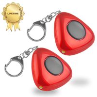 ARIZA 120DB Personal Alarm with Led Flashlight,Self-Defense Security Safe Sound Alarm Emergency Safety Alarm for Kids Student Women Teen Girls Night Workers Elderly,Red[2 Pack]