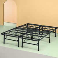 Zinus Shawn 14 Inch SmartBase Mattress Foundation / Platform Bed Frame / Box Spring Replacement / Quiet Noise-Free / Maximum Under-bed Storage, King