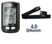 POSMA DB2 Bluetooth GPS Cycling Bike Computer Bundle with BHR20 Heart Rate Monitor