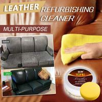 Multifunctional Leather Refurbishing Cleaner Cleaning Cream Repair Tool Cream Leather Clean Bag Refurbishing Cleaner Cleaning Cream for Car Sofa Keyboard