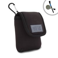 360fly 4K Video Action Camera Carrying Case Travel Mini Accessories Pocket, Protective Anti-Scratch Lining Belt Loop Clip USA GEAR