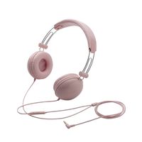 Metro66 SMARTplus - Popping Pink on-ear headphones 