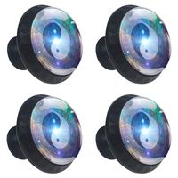 Idealiy Galaxy Yin Yang Door Drawer Pull Handle Furniture Decoration for Kitchen Cabinet Dressing Table