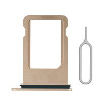 Afeax Gold SIM Card Tray Holder Replacement for iPhone 8 4.7"