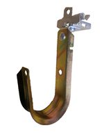 2" Basic UL Data J Hook w/ Hammer On Rotating Beam Clamp - Qty 10 ~ JH32ACFM24