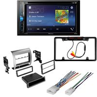 CACHÉ KIT212 Bundle W/Car Stereo with Bluetooth, Backup Camera for 2005 - 2011 Toyota Tacoma Double DIN Multimedia DVD Touchscreen Receiver W/Complete Installation Kit (4 Item)