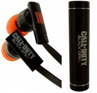 CALL OF DUTY Black Ops III Earbuds and 1500 mAH Powerbank Set