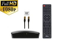 eXuby Digital TV Converter Box for TV View and Record HD Digital Channels for Free (Instant or Scheduled Recording, 1080P HDTV, HDMI Output, 7 Day Program Guide) - Comes with RF and RCA Cable