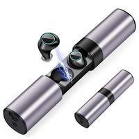 Wireless Earbuds, 5.0 True Wireless Bluetooth Headphones 3D Stereo Sound Wireless Headphones Mini Sweatproof Sport Headsets in-Ear with Built-in Mic and Charging Case