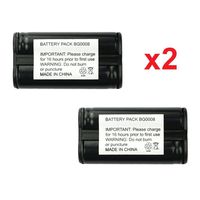 2 Fenzer Rechargeable Cordless Phone Batteries for ATT 2455 2440 2430 2402 2401 2400 Cordless Telephone Battery Replacement Packs