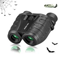 10x25 Folding High Powered Binoculars with Weak Light Night Vision Clear Bird Watching Great for Outdoor Sports Games and Concerts, Compact Binoculars Halloween for Adults/Kids