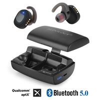 SUPOLOGY Wireless Earbuds, AptX HD Stereo Bluetooth 5.0 Earphones with 3000mAh Power Bank Magic Switch Charging Case, IPX7 Waterproof 200H Playtime in-Ear Built-in Mic Wireless Headphones for Sports