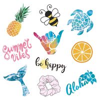 Vsco Girls Stickers for Water Bottles Big 10-Pack Waterproof Cute Aesthetic Trendy Stickers for Teens Kids Girls and Boys, Perfect for Laptop Notebook Tablet Phone Car Travel Extra Durable 100% Vinyl