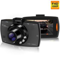 Dash Cam, 3" LCD Screen 1080P Car DVR Dashboard Camera Full HD with 170°Wide Angle, WDR, G-Sensor, Loop Recording and Motion Detection