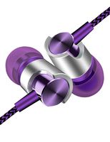 Dalina 3.5mm Wired Stereo Earphone in-Ear Headphones with Microphone for Phone/ MP3 Corded Headsets