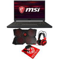 MSI GS65 Stealth-1402 Essential (i7-8750H, 64GB RAM, 2X 1TB NVMe SSD, NVIDIA RTX 2060 6GB, 15.6" Full HD 144Hz 3ms, Windows 10) VR Ready Gaming Laptop