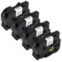 JetSir Compatible Replacement for Brother TZe-241 TZe241 Label Tape,Use on Brother P-Touch PT2730 PT2730VP PTD400 PTD400AD PTD400VP PTD450 PTD600 PTD600VP PTH500LI Labeler,Black on White,18mm X 8m