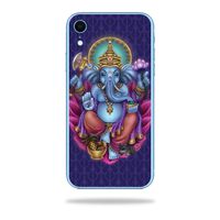 MightySkins Skin Compatible with Apple iPhone XR - Ganesha Elephant | Protective, Durable, and Unique Vinyl Decal wrap Cover | Easy to Apply, Remove, and Change Styles | Made in The USA