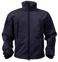 Rothco Special Ops Tactical Soft Shell Jacket, Midnight Navy Blue, S
