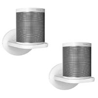 SPORTLINK Wall Mount Shelf Holder Stand for Dot (3rd Gen), Sonos Play 1, Sonos One, Wyze Cam Pan, Blink, Yi Camera, Nest Cam, Nest Wifi, Netvue, Arlo Q and More Home Security Camera (2 Pack)