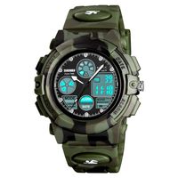 Kids Digital Sport Watch, Boys Girls Waterproof Sports Outdoor Watches Children Casual Electronic Analog Quartz Wrist Watches with Alarm Stopwatch (Camouflage)