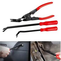 Kqiang Auto Trim Removal Tool Kit, 3PCS Clip Plier & Fastener Remover Tool Set
