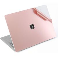 MasiBloom 1 PCS Protective Decal Sticker Anti-Scratch Vinyl Laptop Cover Skin for 13" 13.5 inch Microsoft Surface Laptop 3 / 2 / 1 2019 2018 2017 Released (for Surface Laptop,A Pure Color- Rose Gold)