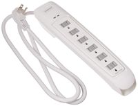 Staples 6-Outlet 1200 Joule Surge Protector