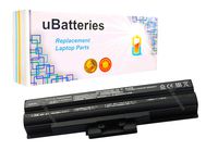 UBatteries Compatible 49Whr Battery Replacement for Sony VGN-NW270F - 4400mAh, 6 Cell (Black)