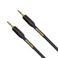 Mogami GOLD 3.5-3.5-06 Stereo Audio Patch Cable, 3.5mm TRS Male Plugs, Gold Contacts, Straight Connectors, 6 Foot