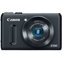 Canon PowerShot S100 12.1 MP Digital Camera with 5x Wide-Angle Optical Image Stabilized Zoom (Black) (OLD MODEL)