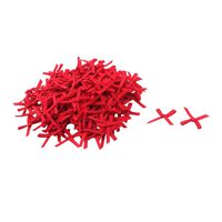 uxcell Polyester Household Birthday Party Clothes Dress Hair Decor Bowknot Bow 200 Pcs Red