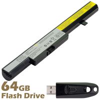 BattpitTM Laptop/Notebook Battery Replacement for Lenovo L13S4A01 (2200 mAh / 32Wh) with 64GB BattpitTM USB Flash Drive