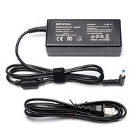 19.5V 2.31A AC Adapter Charger for HP Split 13 X2;HP Stream 11 13 14 Series;Pavilion x360 x2 11 11t 13 15;Elitebook Folio 1040 G1;P/N 721092-001 PA-1450-56HA Power Cord