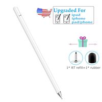 Stylus pens for ipad Pencil, Capacitive Pen High Sensitivity Fine Point with Magnetism Cover Cap, Compatible with for Apple/iPhone/Ipad pro/Mini/Air/Android/Microsoft/Surface Touch Screens